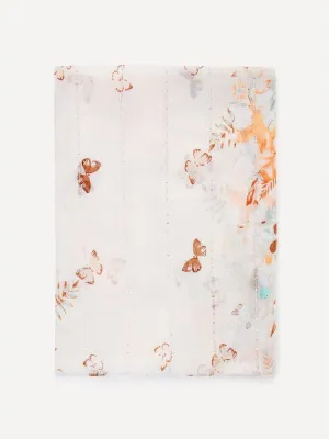 Butterfly Print Light Scarf