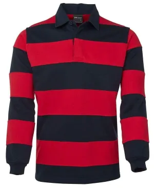 JB'S Striped Rugby Polo Shirt 3SR