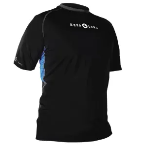 Aqua Lung Mens Short Sleeve Loose Fit Rash Guard