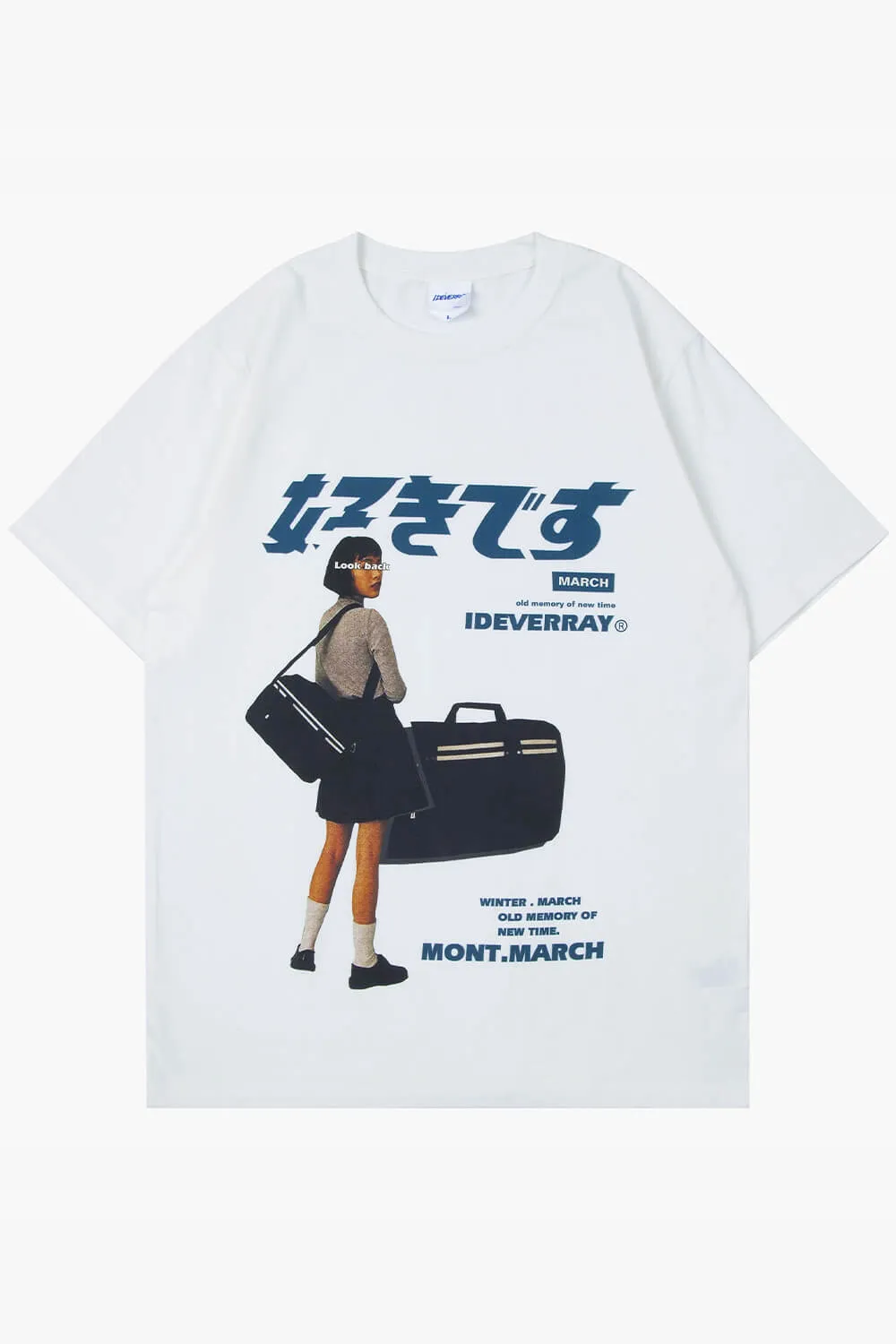 benpaolv Japanese Retro Travel Girl T-Shirt