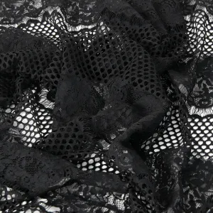 Black Floral Lace 2434