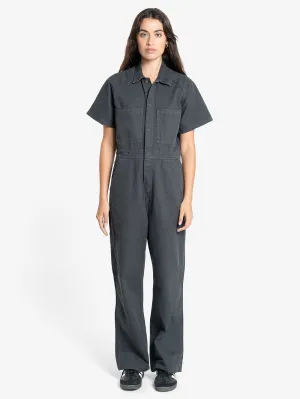 Carpenter Short Sleeve Coverall - Dark Charcoal