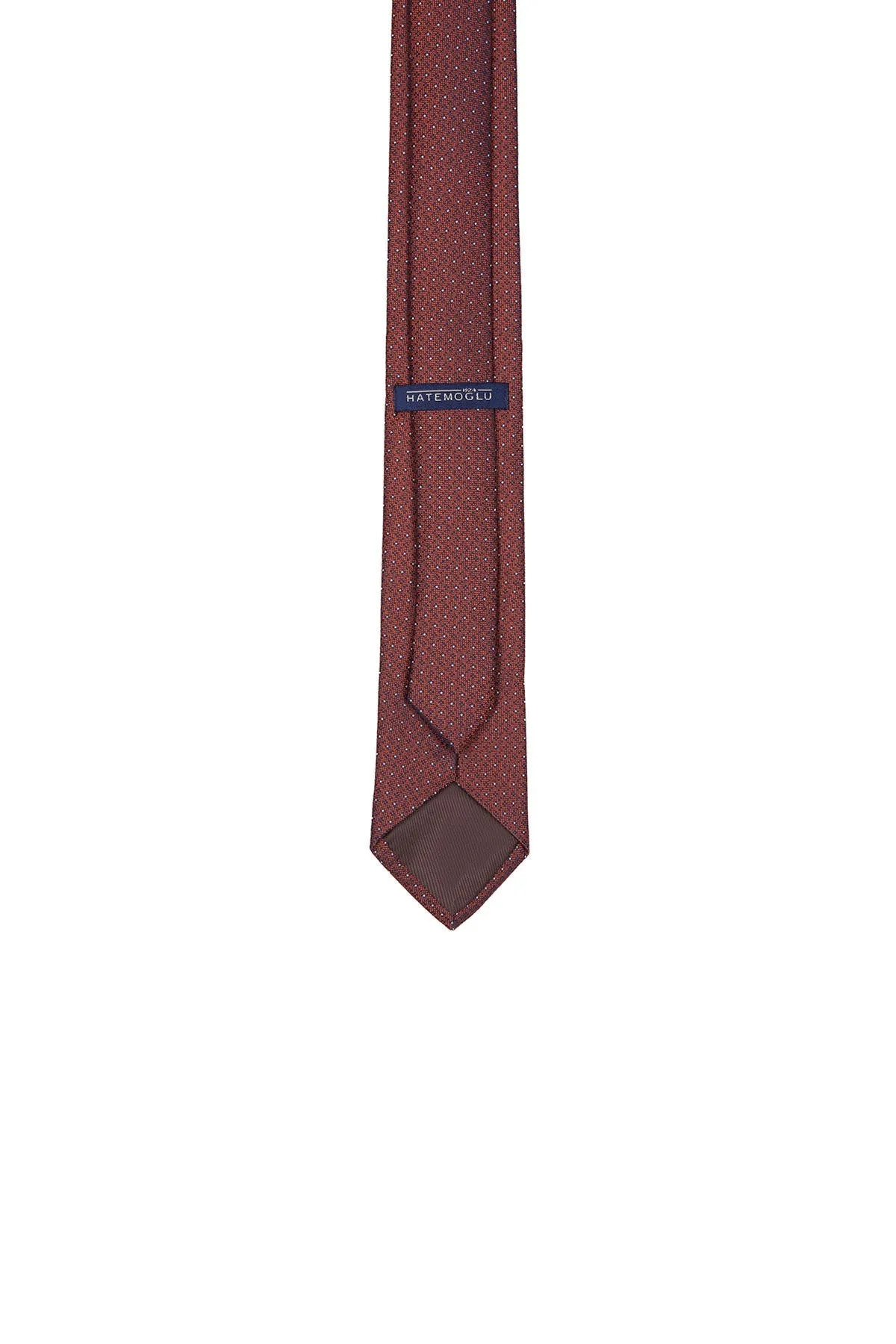 Casual 2.5-inch Slim Gold Tie, Orange 6