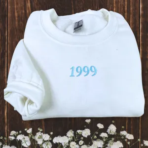 Custom Embroidered Year Sweatshirt