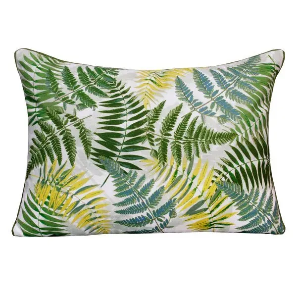 Fern 08050GNW Green/Yellow Pillow