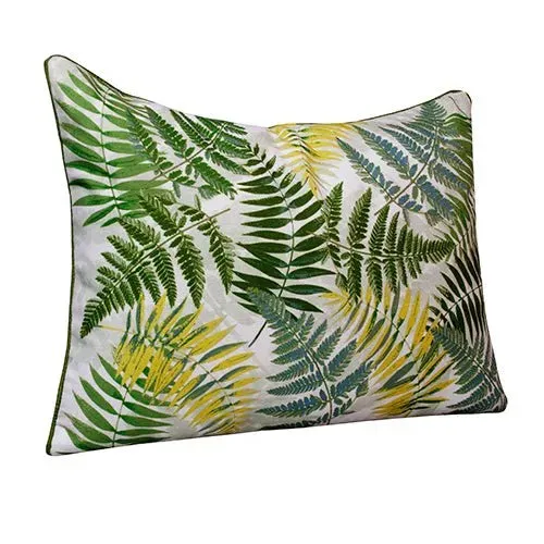 Fern 08050GNW Green/Yellow Pillow