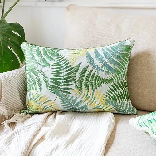 Fern 08050GNW Green/Yellow Pillow