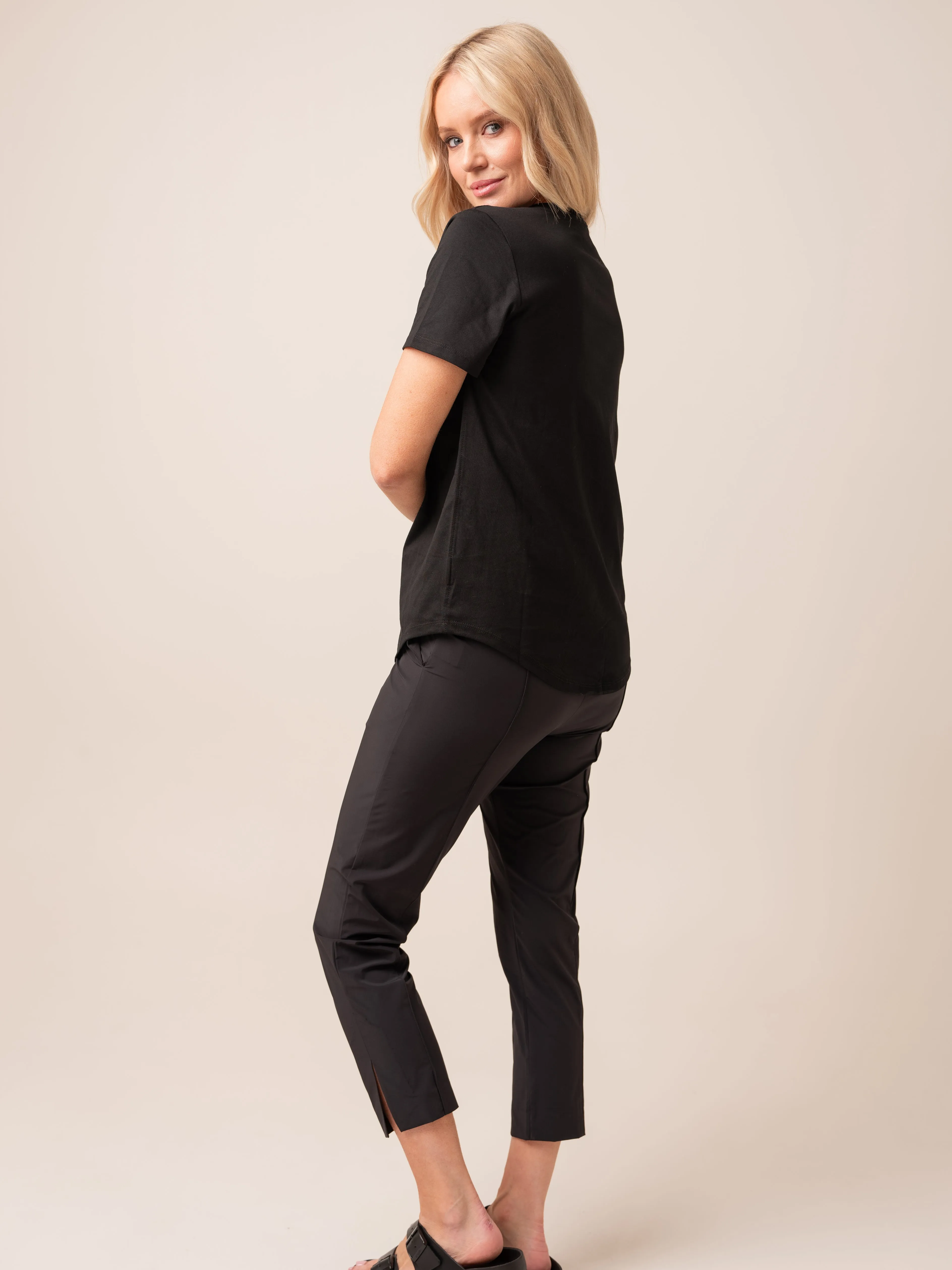 Harpers Emporium Weekend Pant in Black