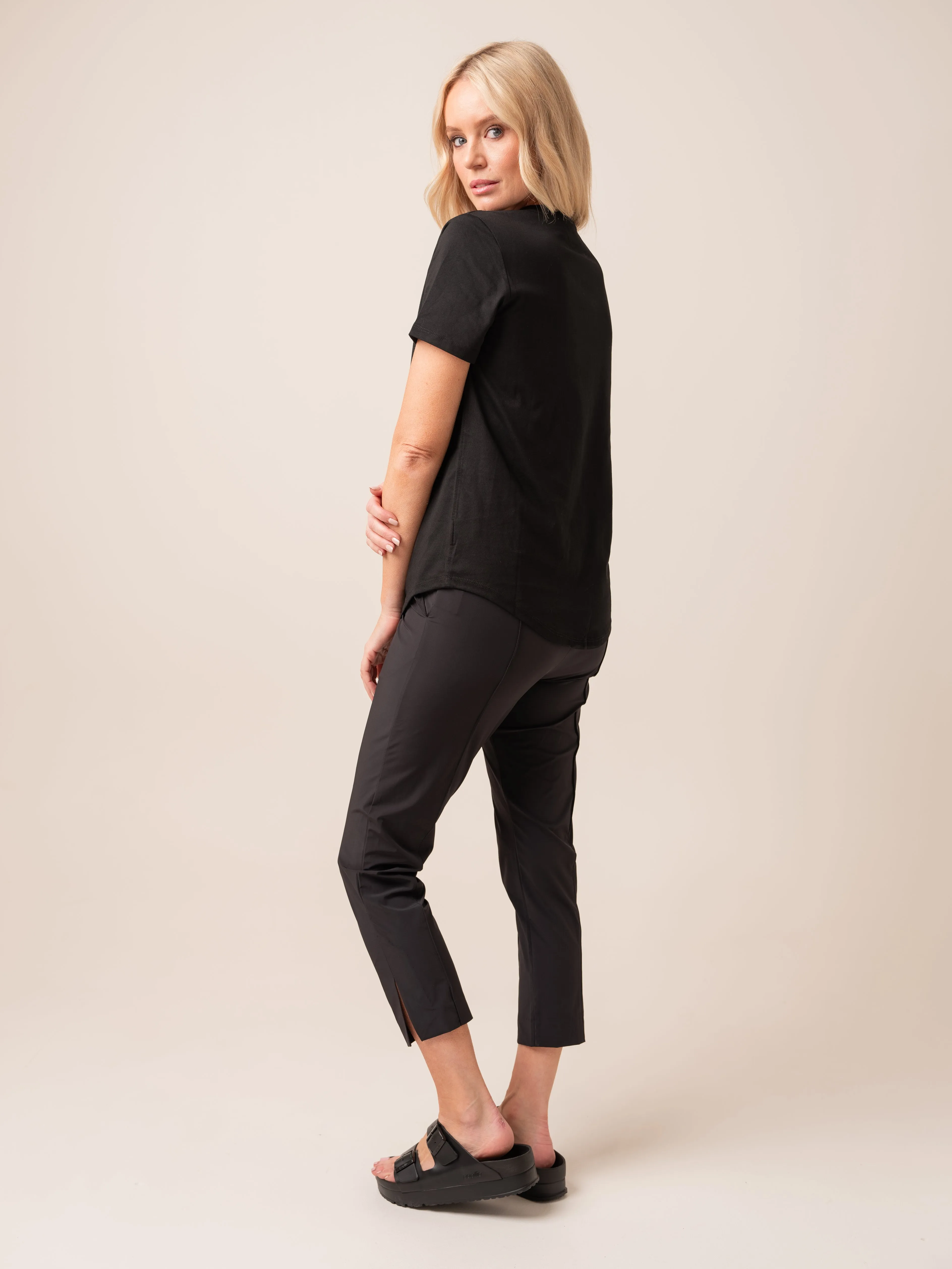 Harpers Emporium Weekend Pant in Black