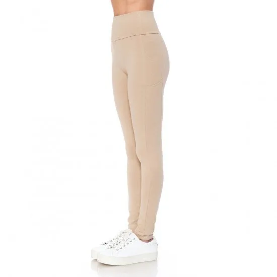 HIGH WAIST LONG LEGGINGS WITH PHONE POCKET