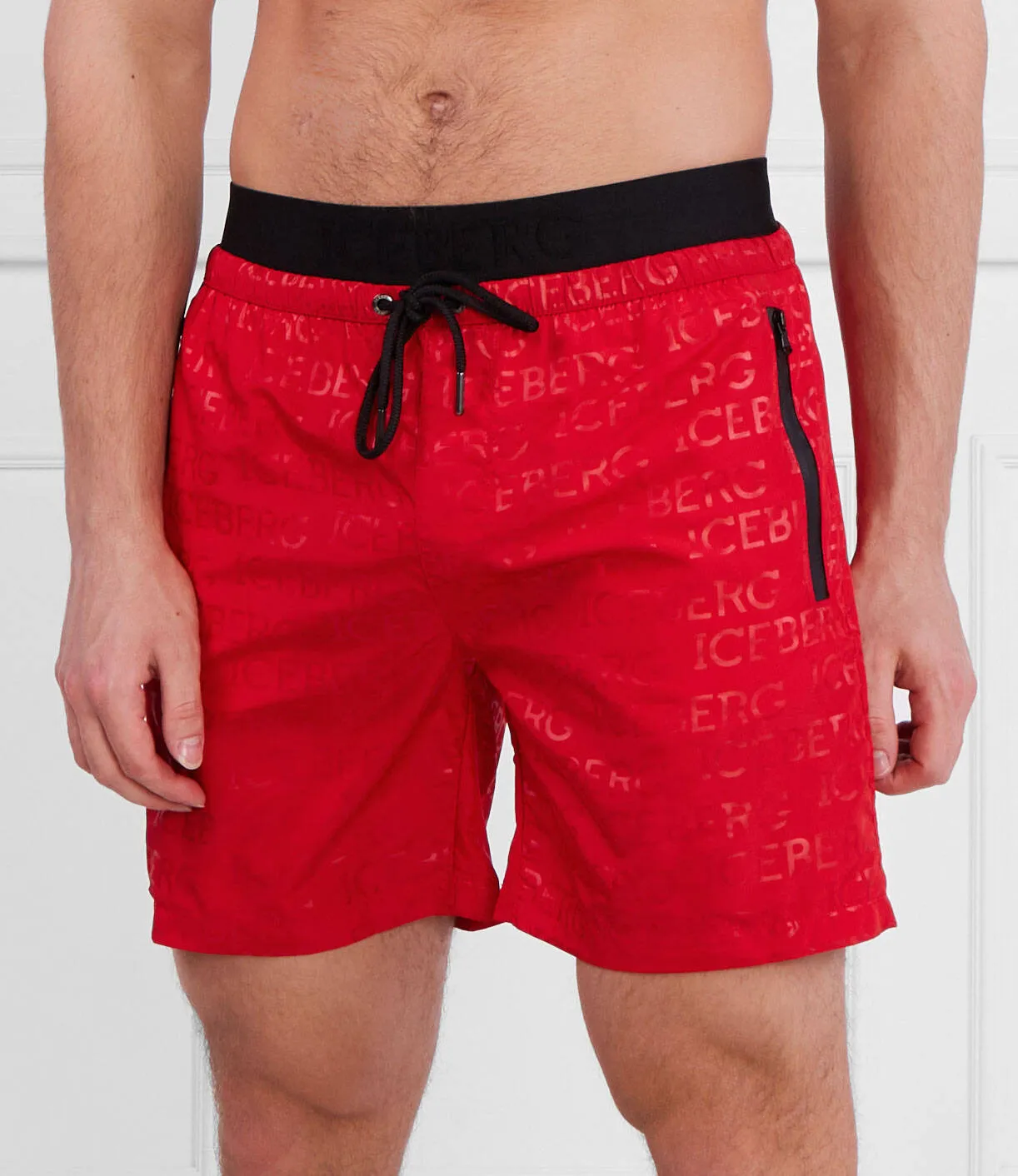 Iceberg Laminated Swim Short (RED) - IICE3MBM12RED