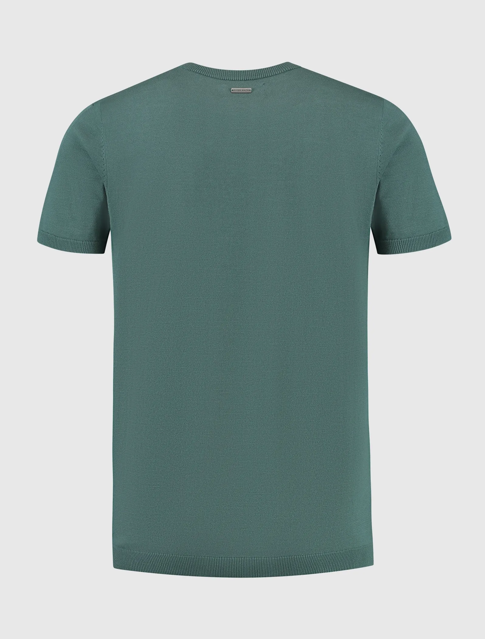 Knitwear T-shirt | Faded Green