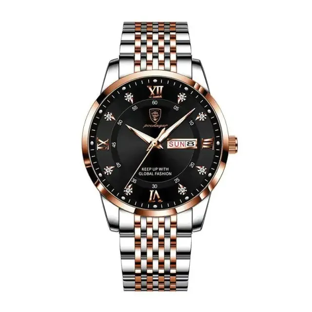 Men's Classic Stainless Steel Watch