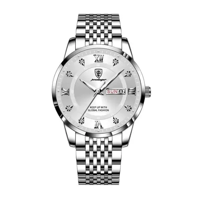 Men's Classic Stainless Steel Watch