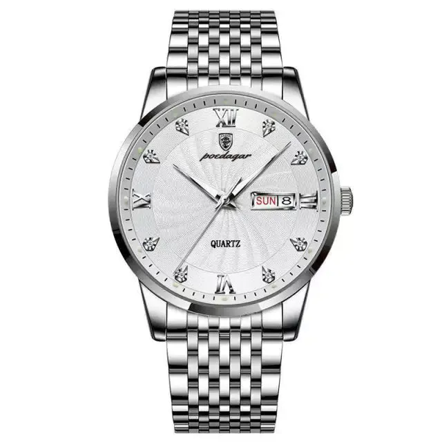 Men's Classic Stainless Steel Watch