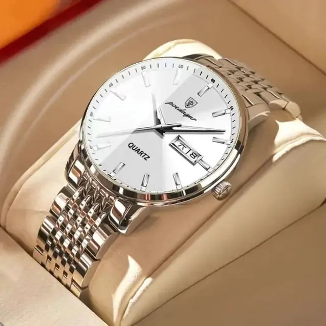 Men's Classic Stainless Steel Watch