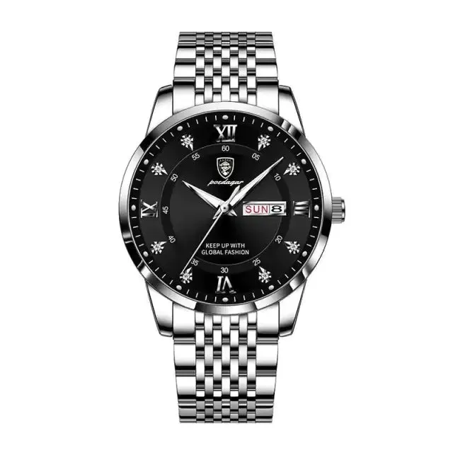 Men's Classic Stainless Steel Watch