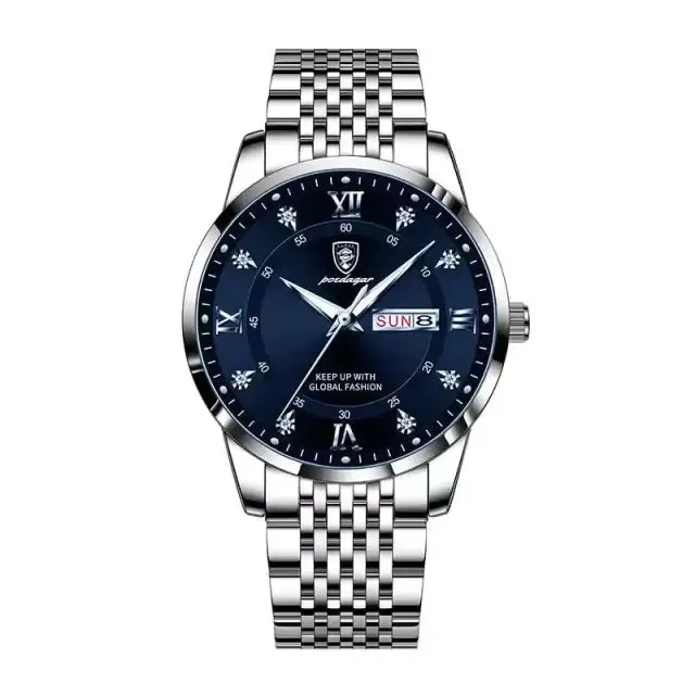 Men's Classic Stainless Steel Watch