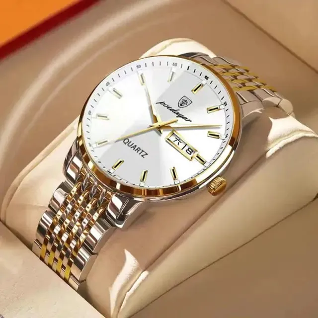 Men's Classic Stainless Steel Watch