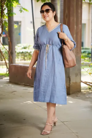 Pure Linen Breezy Dress