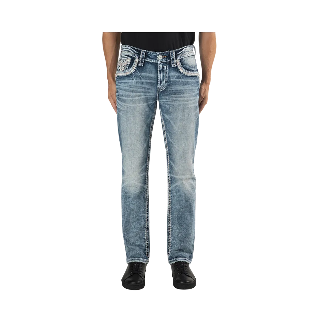 Rock Revival Men's Jimmie Straight Jeans