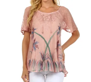 Sakkas Catalina Island Relaxed Fit Blouse