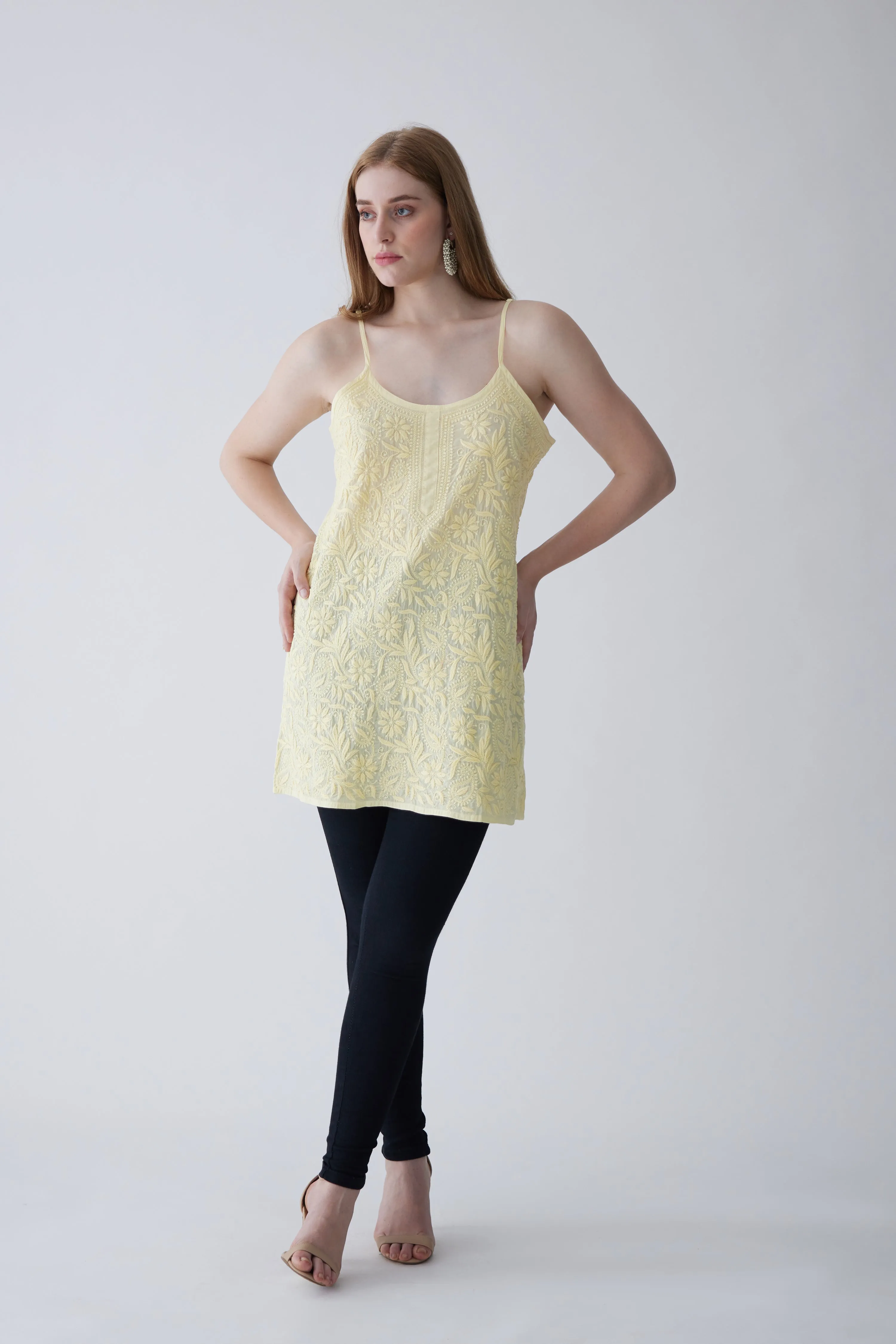 Tia Cotton Sleeveless Top