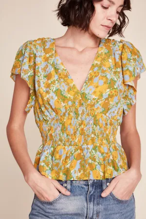 Trovata - Paloma Blouse in Golden Briar